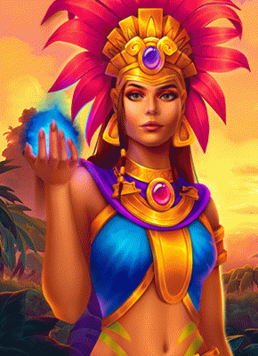 Screenshot van het slots spel Aztec's Legend op ComeOn Casino